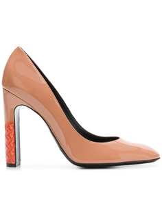 Bottega Veneta contrast heel pumps