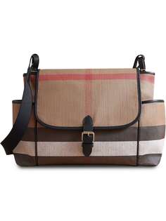 Burberry Kids сумка для переодевания в клетку