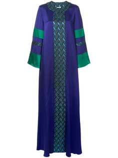 Layeur printed long dress