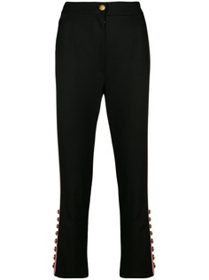 Dolce & Gabbana button embellished trousers