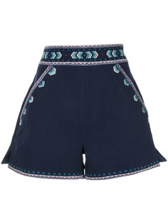 Talitha embroidered tailored shorts
