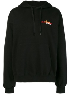 Doublet logo patch hoodie