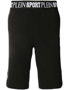 Plein Sport logo waistband shorts