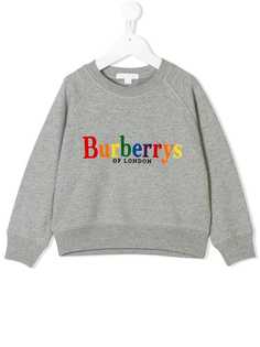 Burberry Kids толстовка с логотипом