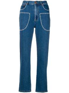 See By Chloé джинсы с передними карманами