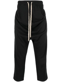 Vivienne Westwood drawstring rushed track pants