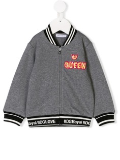 Dolce & Gabbana Kids куртка-бомбер Queen