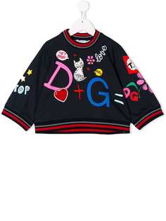 Dolce & Gabbana Kids толстовка с принтом