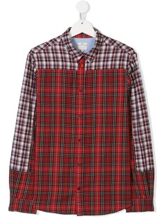 Paul Smith Junior клетчатая рубашка