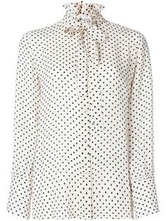 Valentino блузка в горох