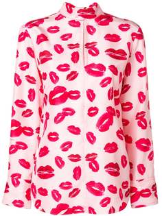 Nina Ricci блузка с губами