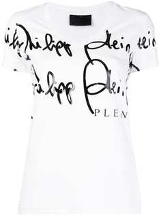 Philipp Plein logo print T-shirt