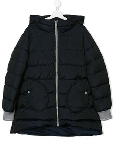 Herno Kids hooded padded coat