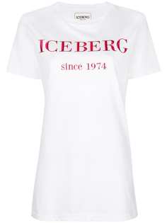 Iceberg футболка с логотипом