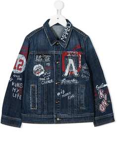 Dolce & Gabbana Kids джинсовая куртка