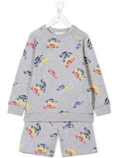 Stella Mccartney Kids спортивный костюм с принтом автомобилей