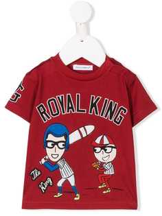 Dolce & Gabbana Kids royal king T-shirt