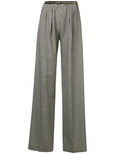 Marco De Vincenzo houndstooth wide-leg trousers