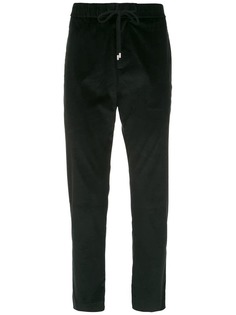 Egrey velvet straight pants