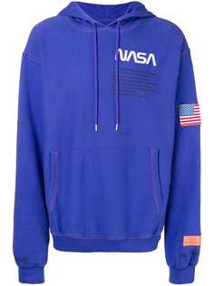 Heron Preston толстовка с капюшоном и вышивкой Nasa