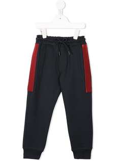 Emporio Armani Kids спортивные брюки с контрастным дизайном