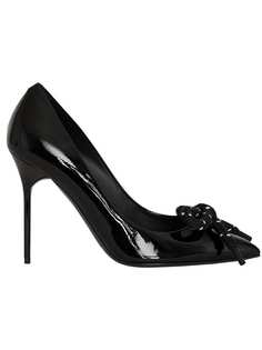 Burberry bow detail high-heel pumps