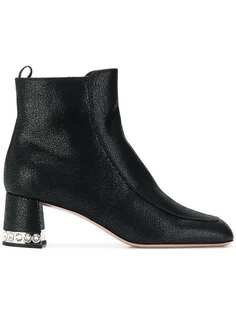 Miu Miu ботильоны с кристаллами