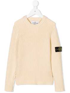 Stone Island Junior свитер с круглым вырезом под горло