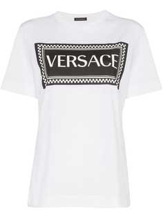 Versace футболка с логотипом