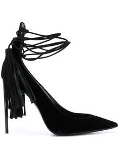 Saint Laurent strappy ankle pumps