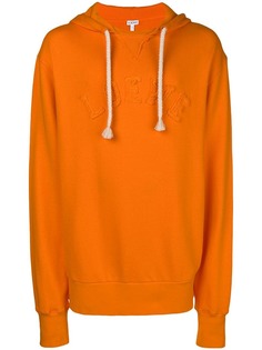 Loewe толстовка Cut с капюшоном