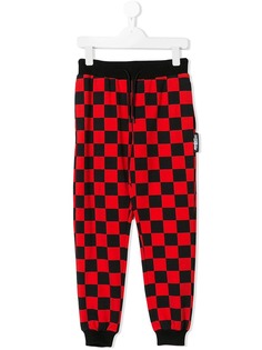 Jeremy Scott Junior спортивные брюки в шашечку