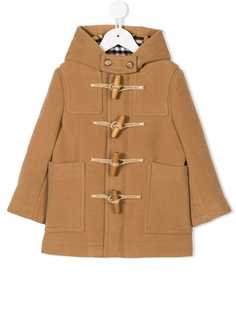 Burberry Kids hooded duffle coat