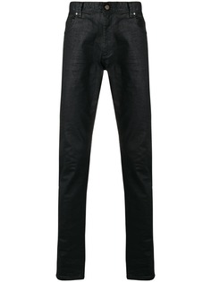 Roberto Cavalli faded slim trousers