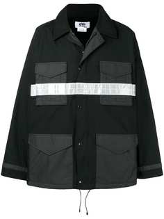Junya Watanabe MAN парка кроя оверсайз со светоотражающими деталями