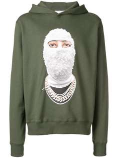 Ih Nom Uh Nit front printed face hoodie