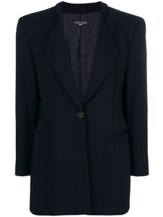 Giorgio Armani Vintage пиджак удлиненный