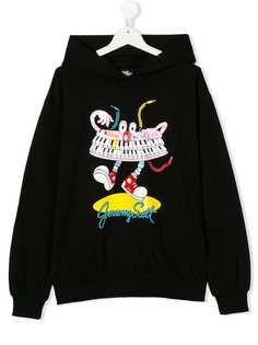 Jeremy Scott Junior printed hoodie