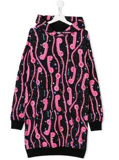 Jeremy Scott Junior TEEN phone print dress