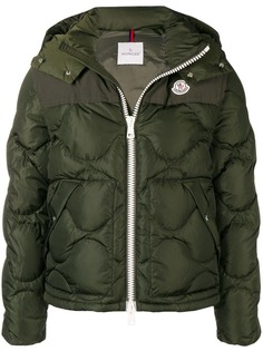 Moncler пуховик на молнии