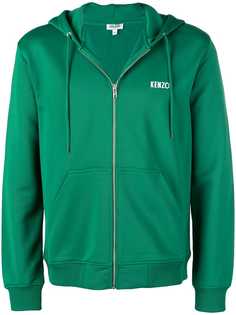 Kenzo толстовка на молнии с капюшоном и заплаткой в виде дракона