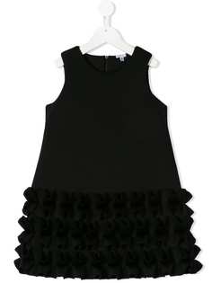 Piccola Ludo ruffled hem dress