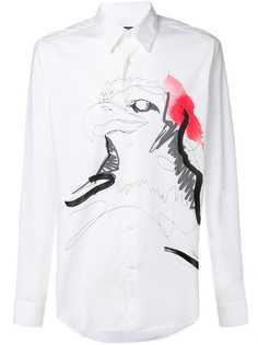 Roberto Cavalli рубашка с орлом