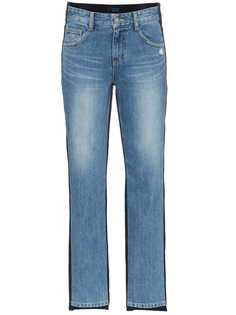 SJYP вельветовые прямые джинсы с классической талией