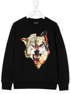 Marcelo Burlon County Of Milan Kids wolf print sweatshirt