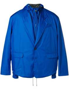 Y / Project buttoned hooded jacket