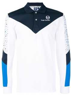 Sergio Tacchini рубашка-поло дизайна колор-блок