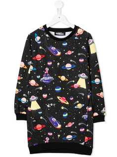 Jeremy Scott Junior space print dress