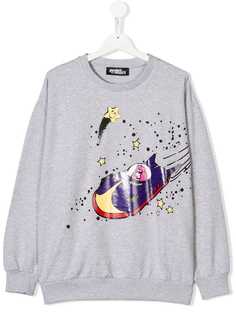 Jeremy Scott Junior TEEN spaceship print sweatshirt