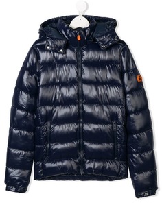 Save The Duck Kids zipped padded jacket